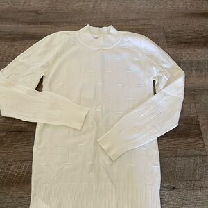 No Boundaries White Cardigan Sweater